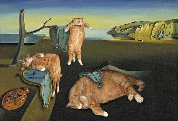 Котом шедевр не испортишь