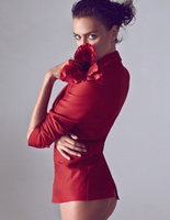 Ирина Шейк для Harper's Bazaar China