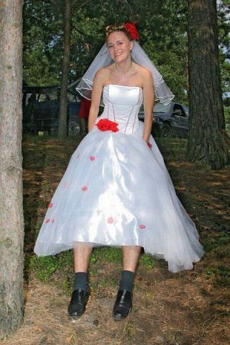 Ржачные отфотошопленные свадебные фото