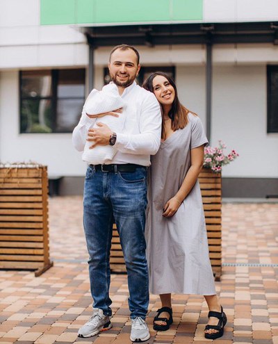 Джамала с семьей