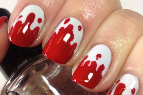 Маникюр на Хэллоуин 2016
