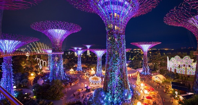 У Сінгапурі відкрився великий різдвяний ярмарок