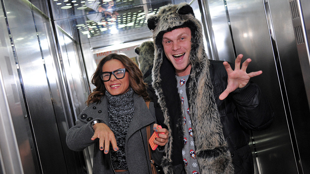 Алекс Лебедєв і Єва Суботіна