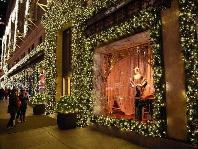 Найгарніші різдвяні вітрини світу: Saks Fifth Avenue і Bergdorf Goodman