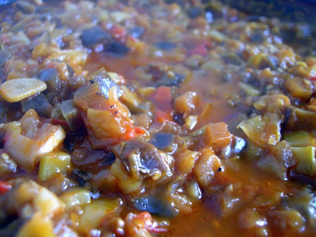 Икра кабачково-баклажанная