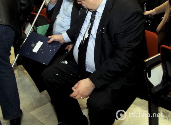 Нападение на министра финансов Эвангелоса Венизелоса