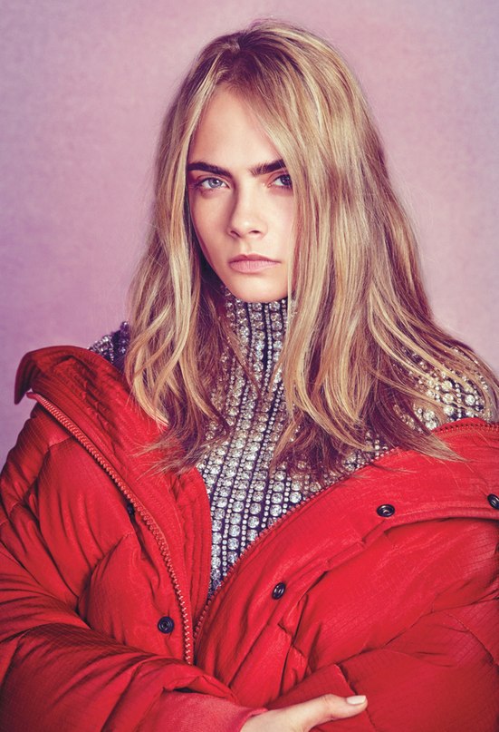 Кара Делевинь для W Magazine