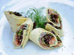 Майстер-клас з приготування риби: норвезька сьомга в лаваші