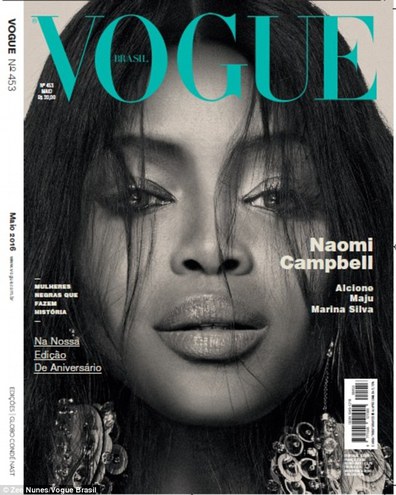 Наомі Кемпбелл для Vogue Brazil