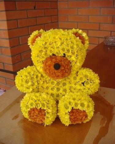 Игрушки из цветов