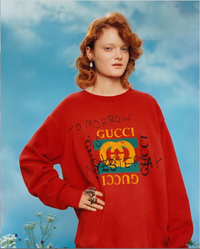 Gucci расписали одежду маркерами