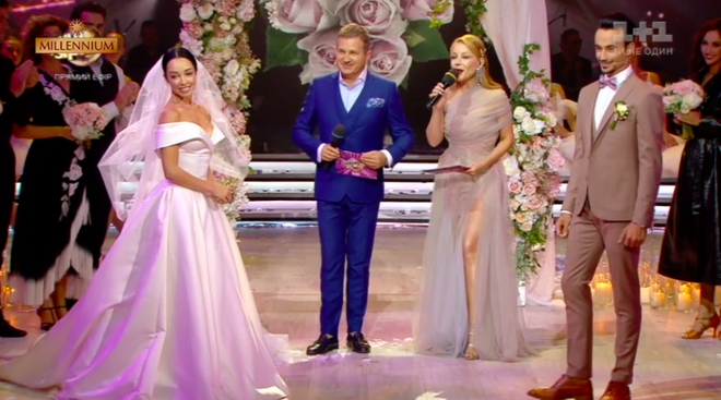 Екатерина Кухар вышла замуж за Александра Стоянова в прямом эфире "Танців з зірками 2019"