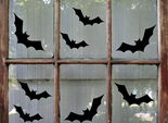 Прикрасити будинок на Хелловін, кажани