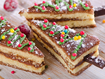 Торт на Новый год 2019