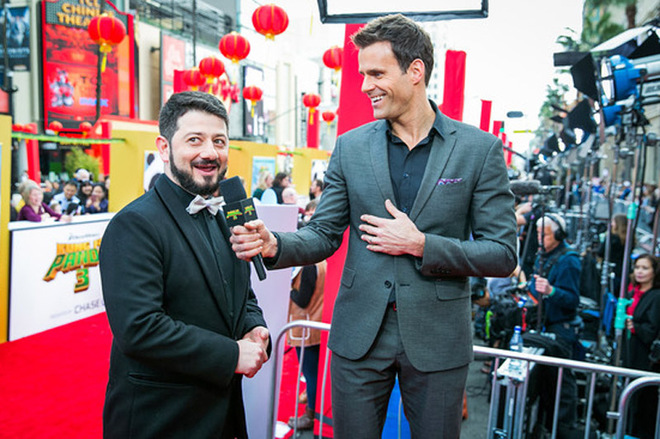 Михаил Галустян и Анджелина Джоли