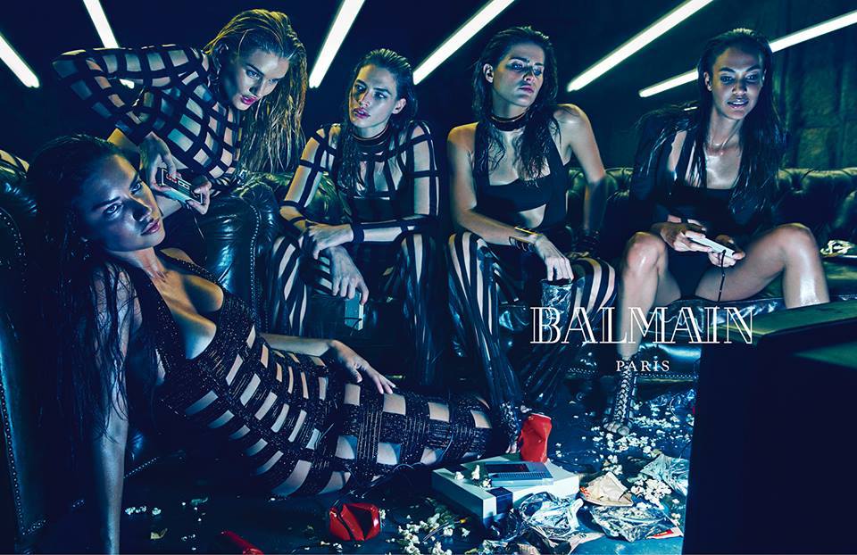 Balmain рекламная кампания