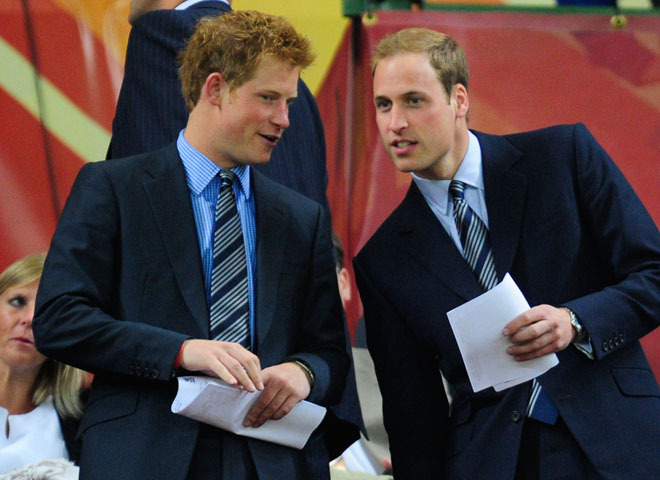 Принц Уільям та принц Гаррі