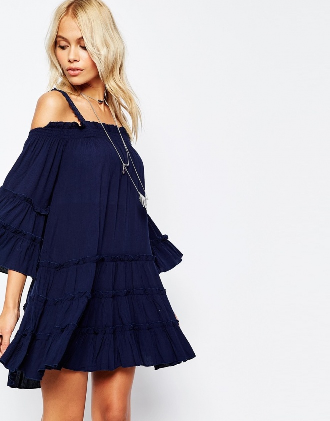 Модные платья весны 2016: открытые плечи (купить)