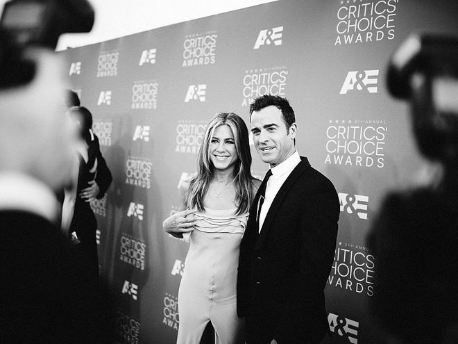 Дженнифер Энистон и Джастин Теру