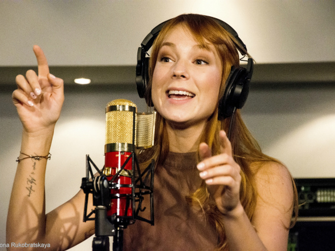 Запись песни "Оберіг"