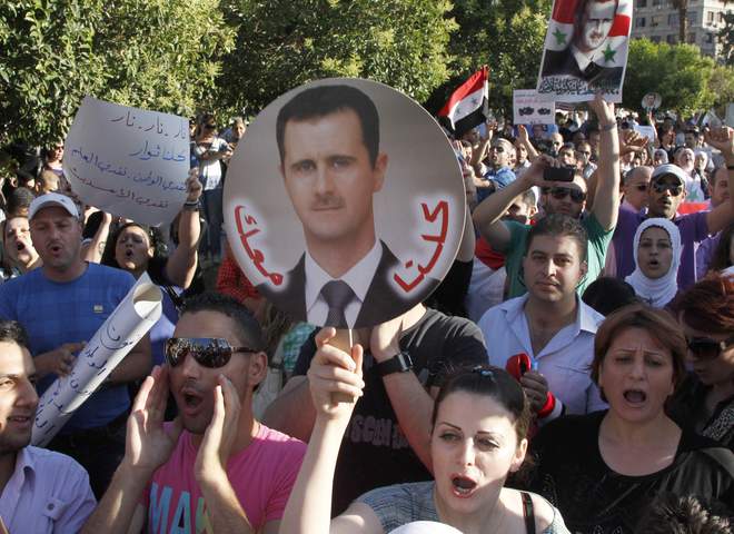 Протести в Сирії