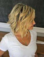 Укладка на короткие волосы