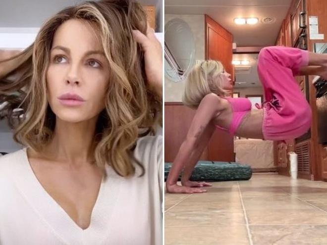 Кейт Бекінсейл вразила гнучкими вправами в акторському трейлері