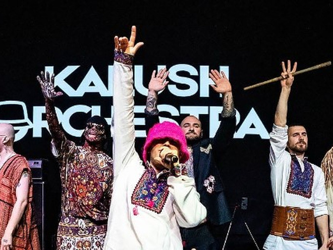 Kalush Orchestra знову зустрілися зі Шварценеггером - фото