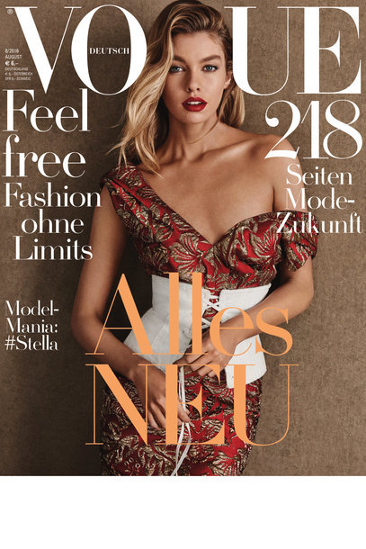 Стелла Максвелл для Vogue Germany (серпень, 2016)