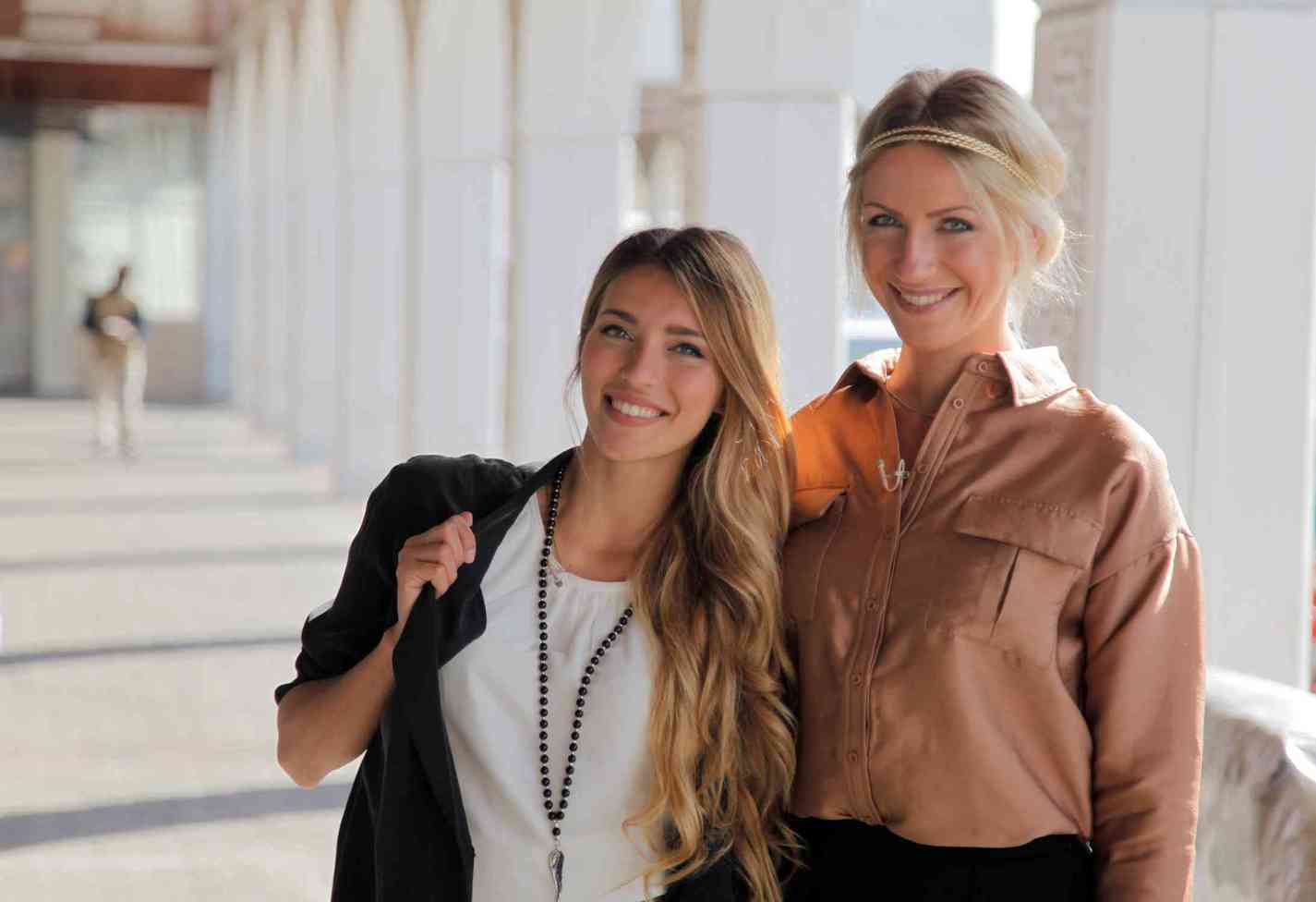 Регина Тодоренко и Леся Никитюк