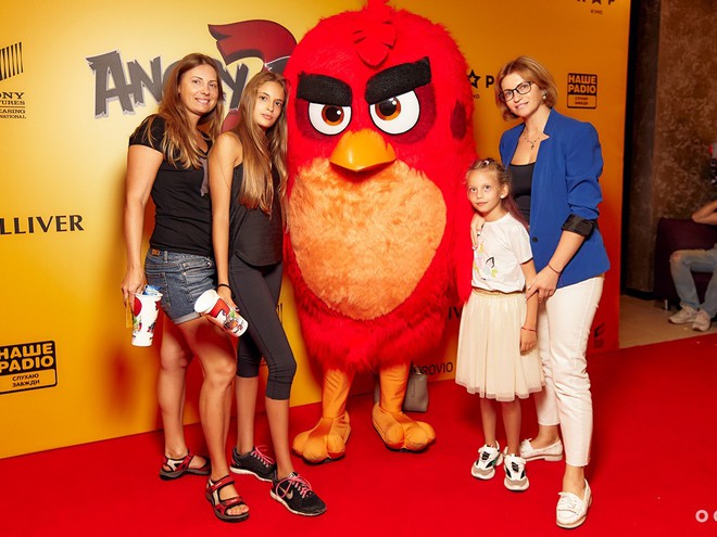 В Киеве состоялась премьера мультфильма "Angry birds в кино 2"