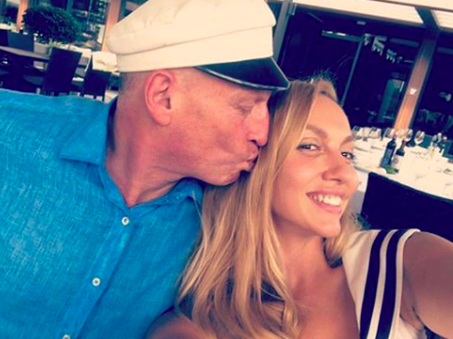 Оля Полякова с мужем Вадимом