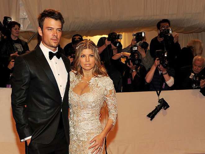 Ферги и Джош Дюамель