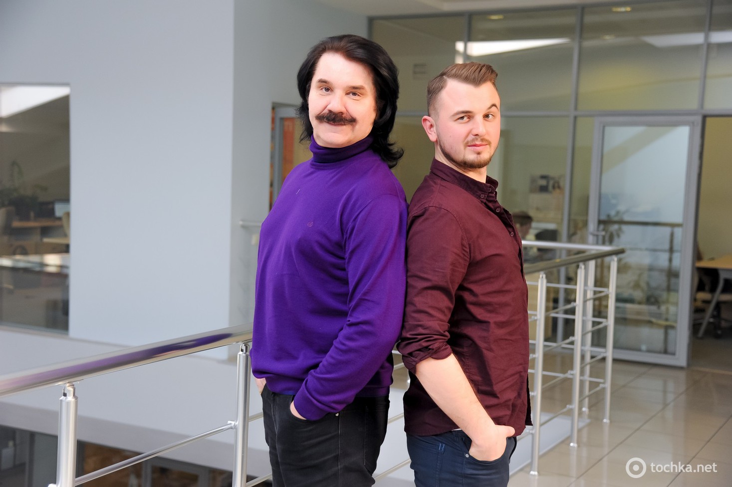 Павел Зибров и Женя Янович в гостях у tochka.net