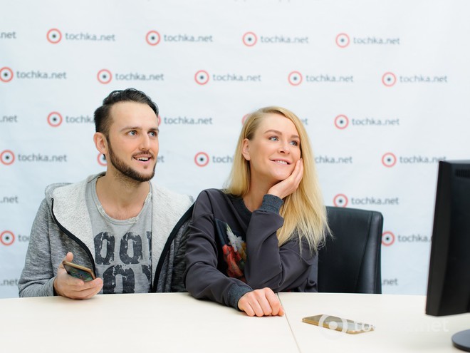 On I Ona в гостях у tochka.net