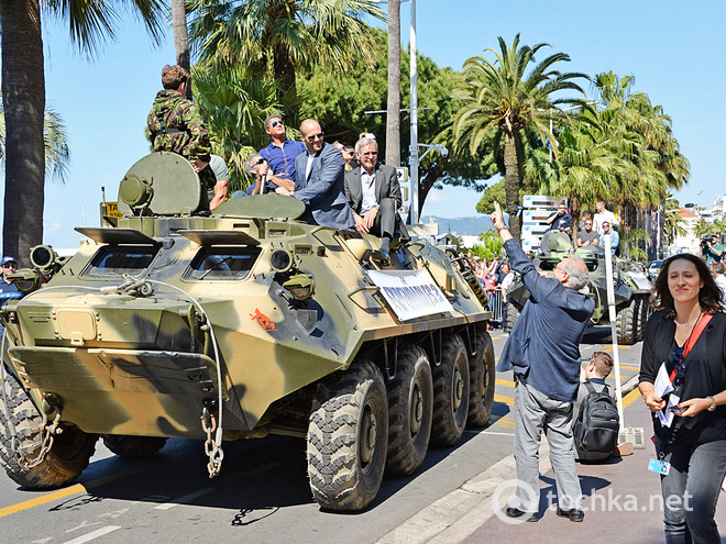 БТР в Каннах: прем'єра фільму Нестримні 3
