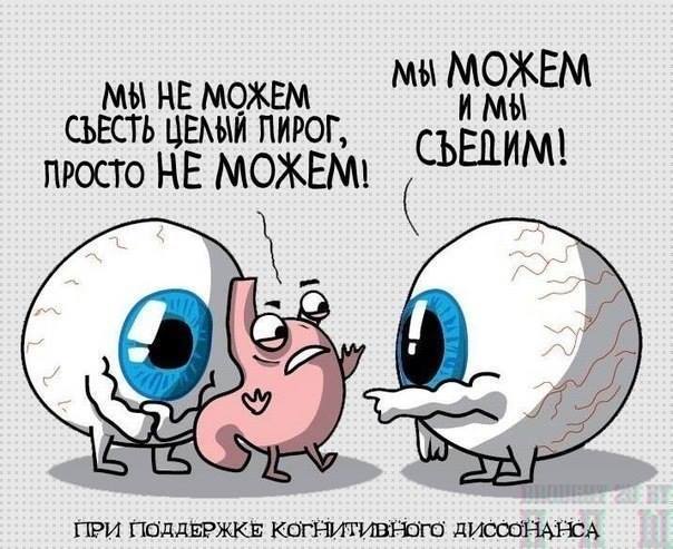 Смешная картинка с глазами про еду