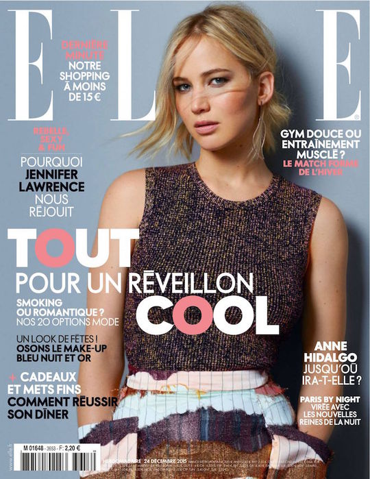 Дженніфер Лоуренс для Elle France