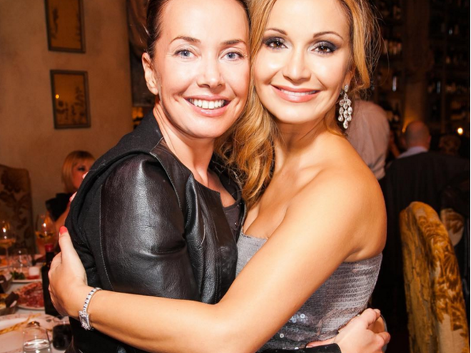 Ольга Орлова и Жанна Фриске