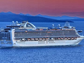 5 самых романтических лайнеров: лайнер Ruby Princess