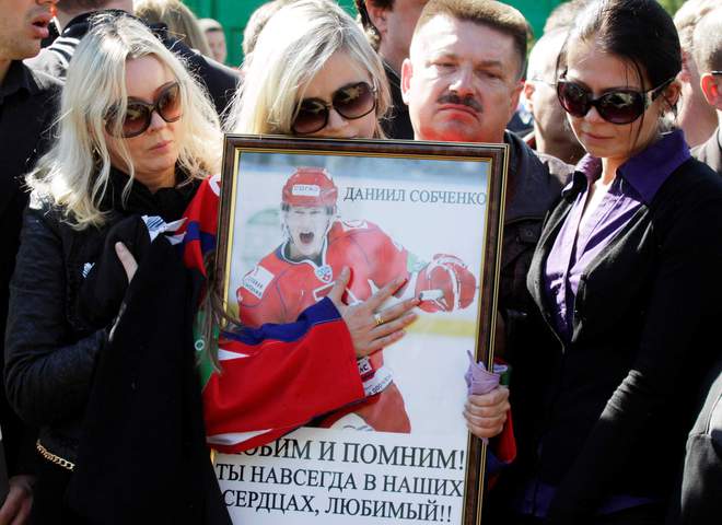 Похороны Даниила Собченко и Виталия Аникеенко в Киеве