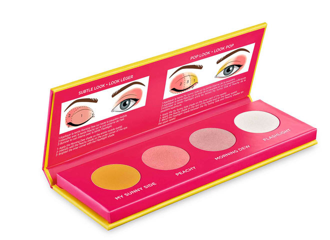 Палітра-квартет тіней для повік Yves Rocher