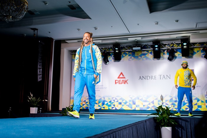 Андре Тан представив олімпійську форму для української збірної на Ігри ХХХІ Олімпіади 2016