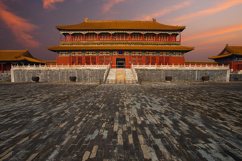 страны архитектура ночь дороги Пекин Китай без смс
