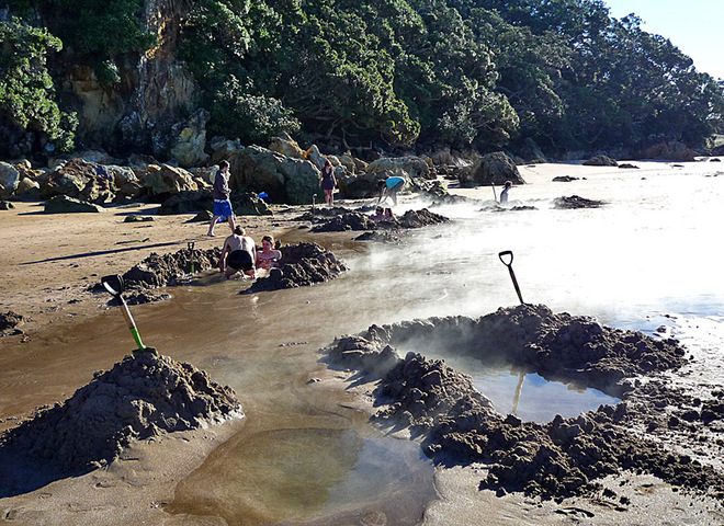 Найкращі пляжі світу: пляж з гарячою водою, Нова Зеландія