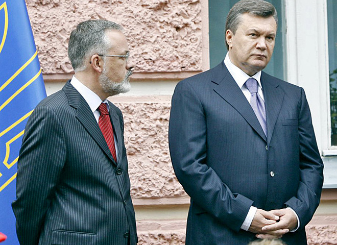 Виктор Янукович и Дмитрий Табачник