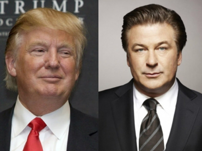 Дональд Трамп и Алек Болдуин