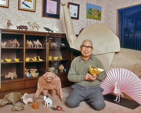 Акира Ёсидзава, оригами