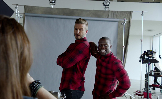Дэвид Бекхэм и Кевин Харт в новом забавном ролике от H&M