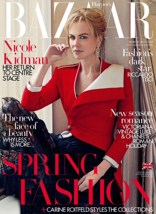 Ніколь Кідман для Harper's Bazaar UK